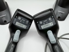 2 x Datalogic Heron D130 Black Handheld Barcode Scanner with Stand WORKS!