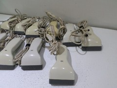 LOT OF 10 Unbranded SD-840 PS/2 Wedge Barcode Scanners