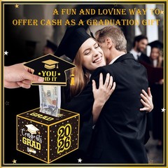 Graduation Gifts, Graduation Money Box, Surprise Grad Money Holder with Pull …