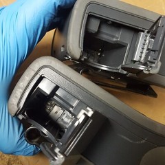 Lot of 2- Epson TM-P60 POS Thermal Receipt Printer M196B NoPwrCrds NoBttrs -USED