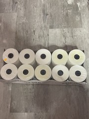 2 Ply 10Rolls 3 X 90 Feet Carbonless White/Canary Kitchen Printer Paper