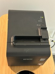 Epson TM-L90 M313A Thermal Label Receipt Printer Ethernet USB Powers On Untested