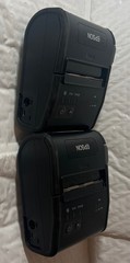 LOT OF 4 EPSON TM-P80 MODEL M316B(2) & M316D(2) THERMAL PRINTERs – UNTESTED