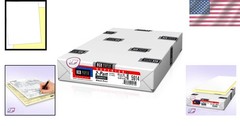 500-Pack Carbonless Paper NCR, 8.5×11 Straight