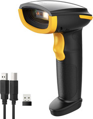 Inateck Wireless Barcode Scanner Bluetooth 1D 2D QR USB 2600mAh, App & SDK