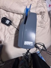 DIGITAL CHECK CheXpress 30 CX30 INKJET CHECK READER SCANNER 152000-02 W ADAPTER