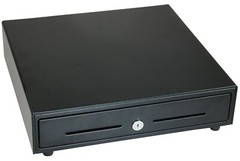 POS Cash Drawer SAM4s CRS-60 -24V Black New /Warranty FREE SHIPPING