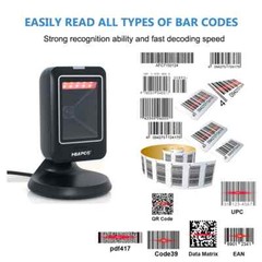 Barcode Scanner 1D/2D All-round Desktop Automatic Sensing Data Matrix Reader