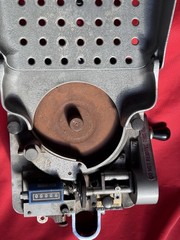 DOWNEY JOHNSON COIN COUNTING MACHINE MODEL 381 GOOD USED WORKING CONDITION CRANK