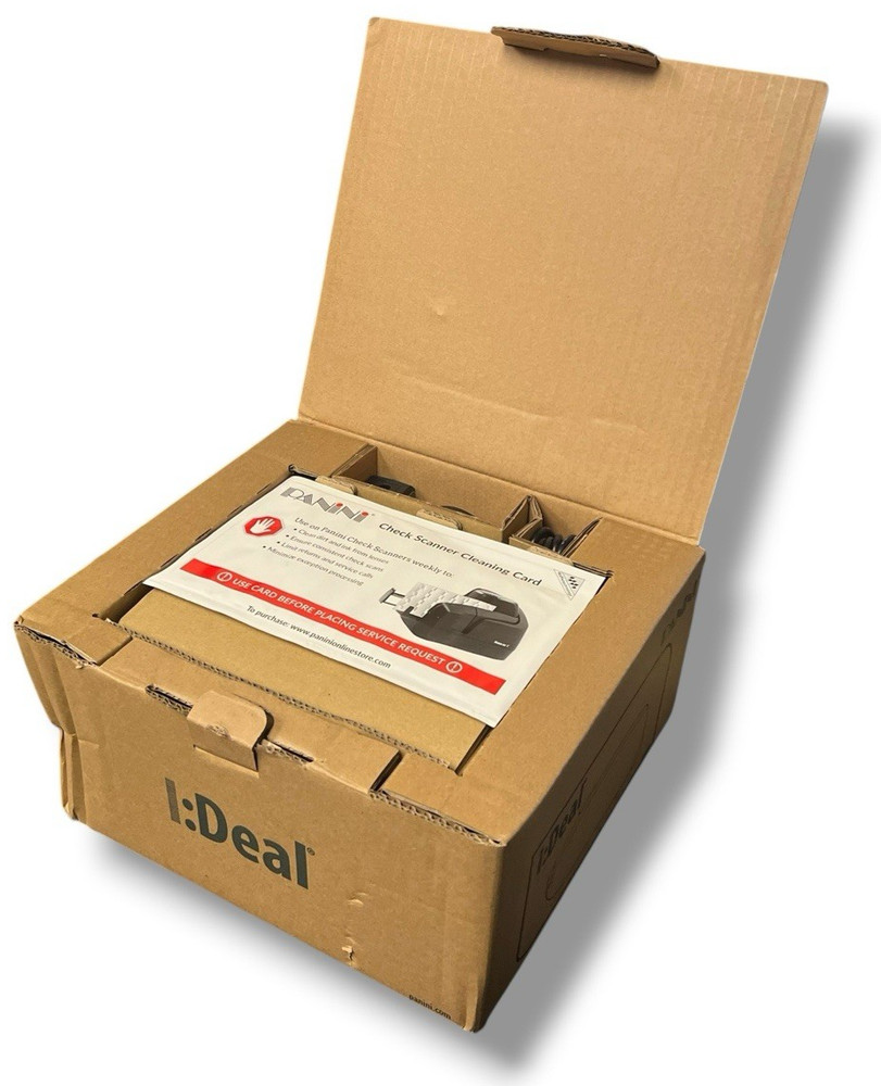 (BRAND NEW) Panini I:DEAL USB 2.0 Interface Single Feed Check Scanner