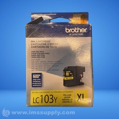 Brother LC103Y Ink Cartridge High-yield Ink, Yellow FNFP