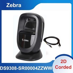 Zebra DS9308-SR00004ZZWW USB 1D 2D QR CODE Desktop Handsfree Barcode Scanner