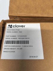 Clover Station C500 Point / Printer P550/Accessory Kit H500 OPEN BOX