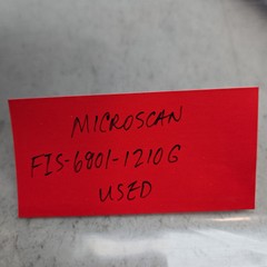 Microscan FIS-6801-1210G QX Hawk Barcode Scanner Optical Imager 30° Lens