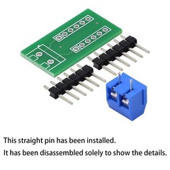 10PCS 2×6 Position Terminal Block Distribution Module,2-Pin Screw Terminal to…