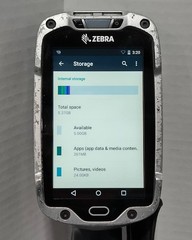 Zebra TC8000 TC80NH Mobile Computer Scanners w/ Batteries Tested Lot of 2