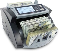 UV/MG/IR Counterfeit Detection Money Counter – Large Display