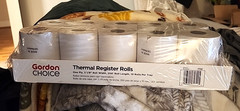 3 1/8″ x 200′ THERMAL REGISTER ROLLS /ONE PLY 30 ROLLS