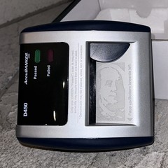 New Accubanker D450 Automatic Counterfeit Bill Detector Money Checker Scanner