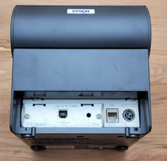Epson M129H TM-T88IV Thermal POS Receipt Printer Ethernet Printer w Power Supply