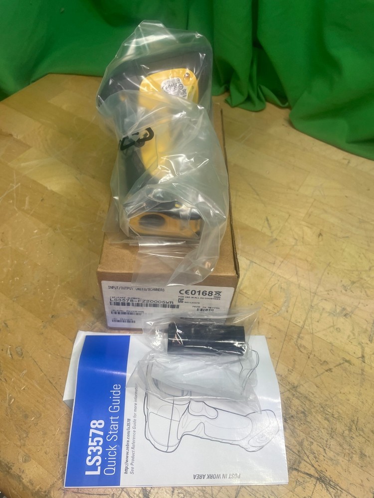 NEW! Symbol LS3578-FZ20005WR 1D Wireless Barcode Scanner