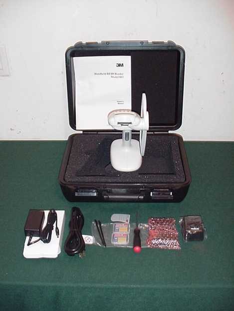 3M Handheld RFID Digital READER SCANNER Digital Library Assistant DLA Model 803