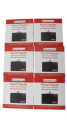 LOT 6 PKard Reader CAC Smart Card Reader With Lighting connector FOR IOS