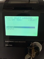 Casio PCR-T500 Electronic Cash Register w/ 4Keys – Tested – READ DESC**