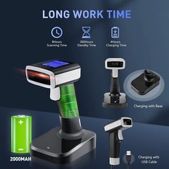 2D Barcode Scanner Wireless JRHC Bluetooth Qr Code Scanner Handheld Bar Code …