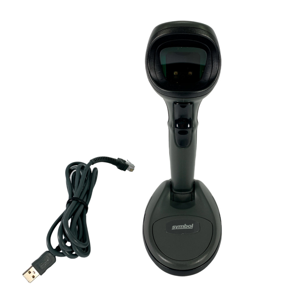 Symbol Zebra DS9808 Standard Range Barcode Scanner DS9808-SR00007NNWR w/USB Cord