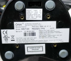 Honeywell Orbit MS7120 Barcode Scanner Tested w/ USB cable