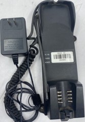 PSC POWERSCAN SR HAND HELD BARCODE SCANNER WITH CABLE AND CHARGING BASE