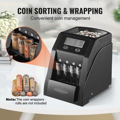 USD Coin Sorter, Coin Counter Machine for 4 Kinds of USD Coins