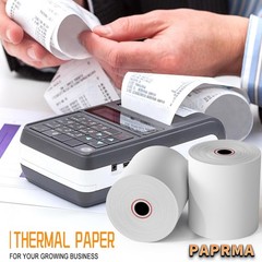 10 Rolls 31/8 Inch x 230 Ft Thermal Receipt Paper POS Cash Register Square