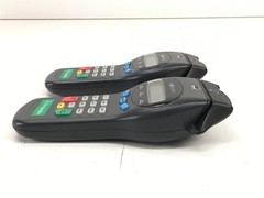Lot of 2 IVI Ingenico Desjardins Card Reader Model Pin Smart RS 232