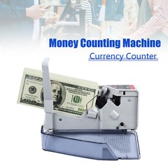 Mini Banknote Counter Bill Cash Money Counter Machine Portable Handy 600pcs