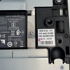 Toshiba 6145-2TC Dual Station Thermal Printer – with Power/Data Cable + Manual