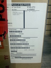 Toshiba 6145-2TC POS (Point of Sale) Thermal Printer – Model 3AA01101600 NIB