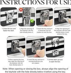 Lockable Cash Box with Key, Aluminium Alloy Money Storage Box & Single-Row Curre