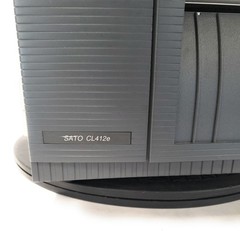 SATO CL412e Industrial Direct Thermal Transfer Barcode Label Printer, As Is