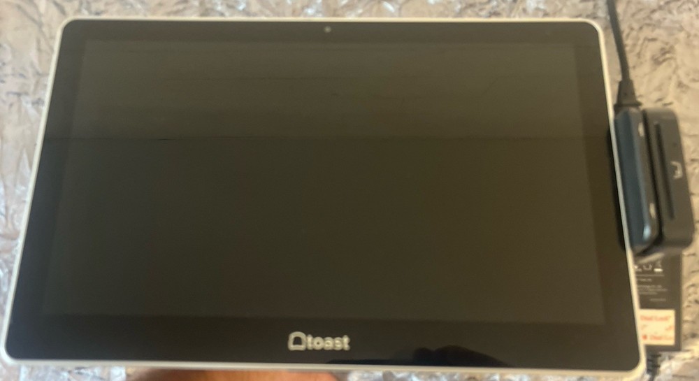 Toast Flex TT200 POS 14” Point Of Sale System Screen & Tap To Pay. With Printer