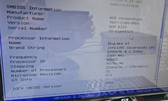 New NCR RealPOS XR8 7607 POS UPS Terminal, 2.3Ghz Dual Core, 4GB/120GB, W7POS