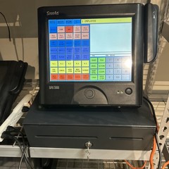 Sam4s SPS-2000 POS Touch Screen Cash Register POS System And Cash Drawer