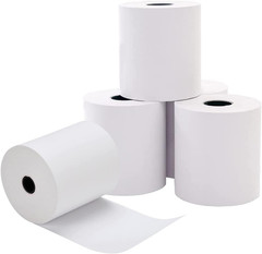 Star SP700 Kitchen Printer Paper (5 Rolls) 3″ X 165′ 1-Ply Bond Receipt POS Cas