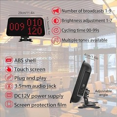 Wireless Calling System Caregiver Pager 3 Digit Number Pagers