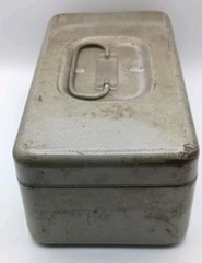 CCC Products Top Metal Cash Box Container Storage Safe Steel Box with Tray