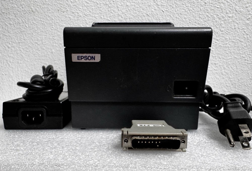 Epson TM-T88IV M129H Thermal Printer with Power Supply and DB25 To RJ45 Adapter