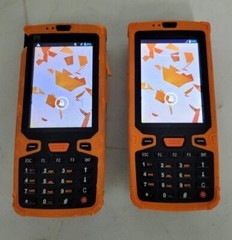 LOT OF 2 Handheld Touchscreen Barcode Scanner Terminal with Android OS HT380A