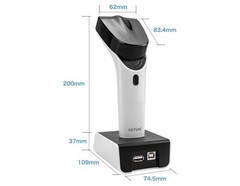 NETUM Fashionable Bluetooth Wireless 1D Barcode Scanner White DS5000