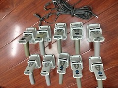 (LOT OF 10) Code Portable Scanner (CR2612_02) + Charger Base (CRA-A104_02)